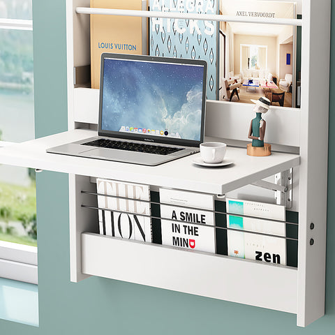 Wall-Mounted Computer Desk