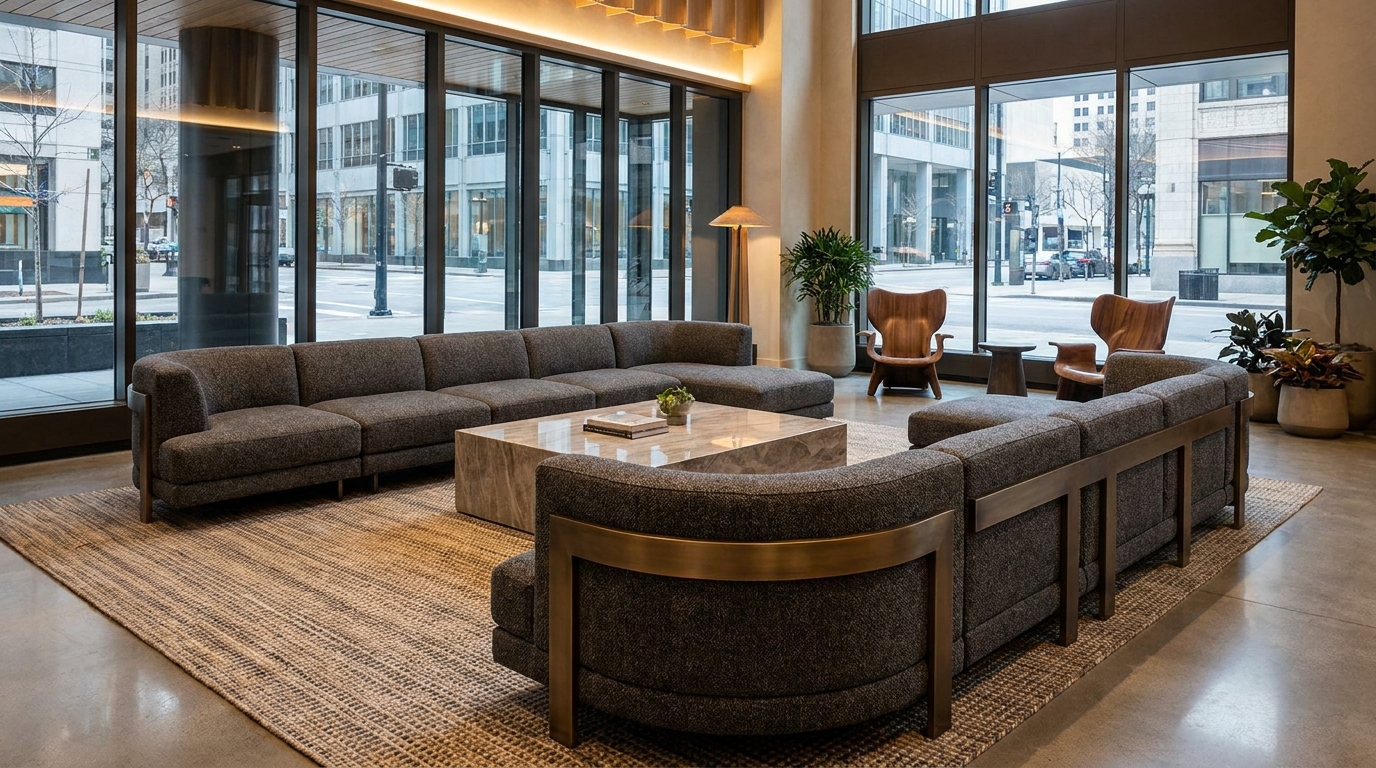 commercial sofa heavy duty elegant