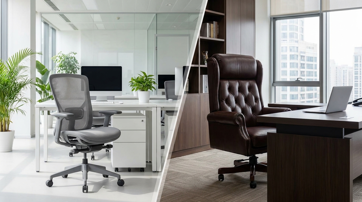 executive office chair plush foam