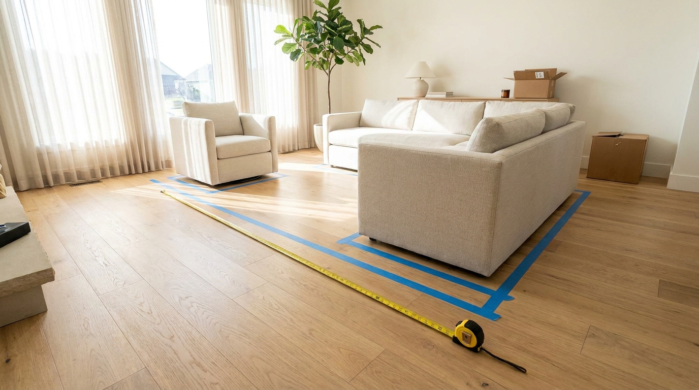 sofa standard layout