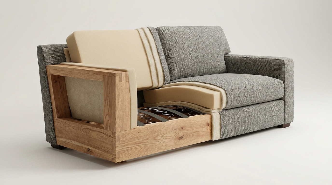 standard sofa hardwood high density