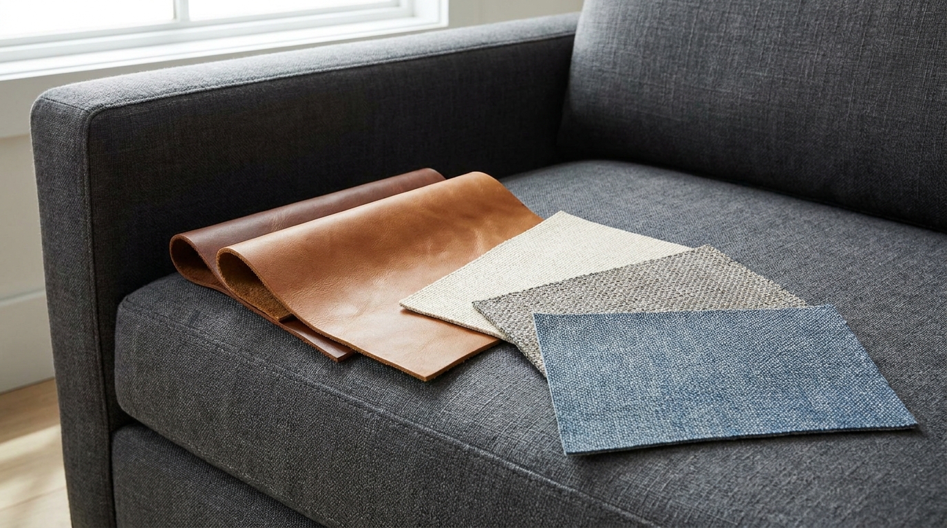 standard sofa leather fabric