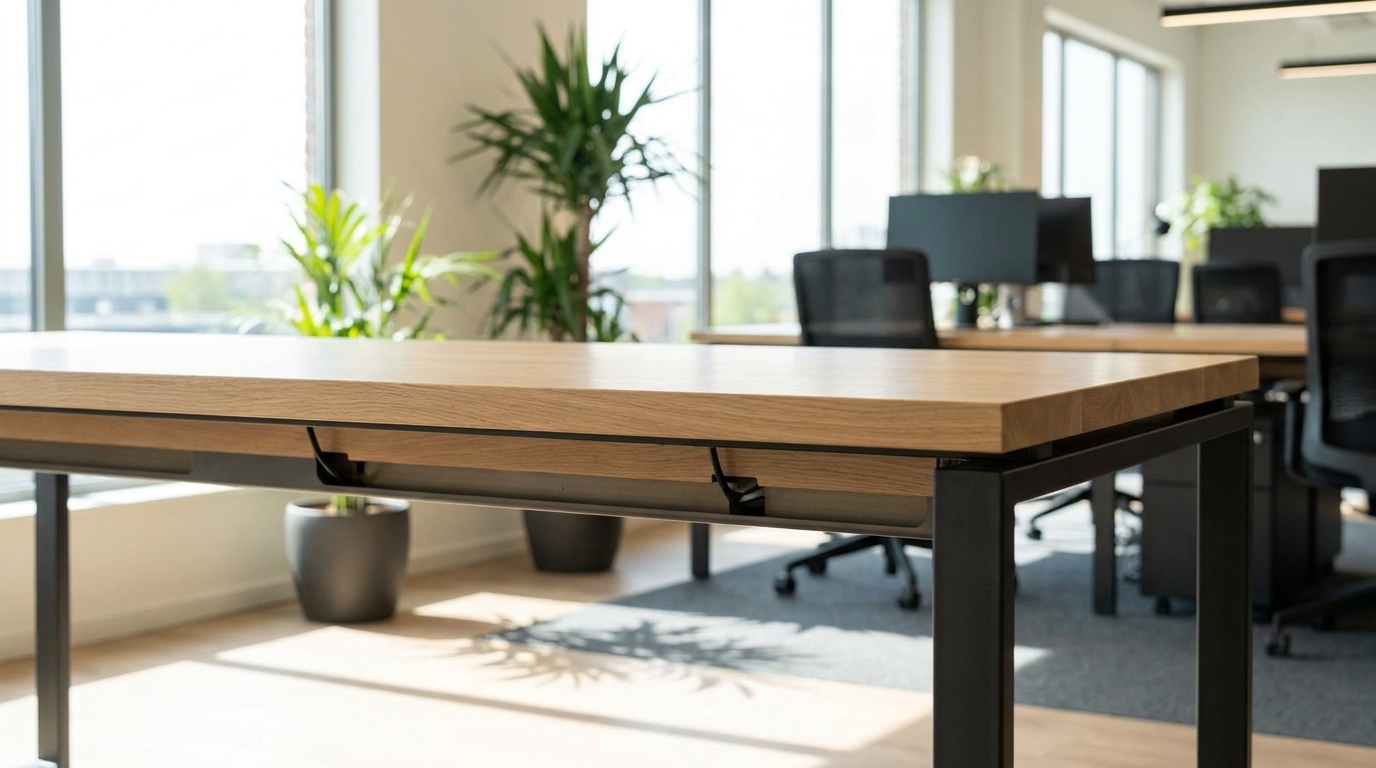 table desk minimalist hybrid