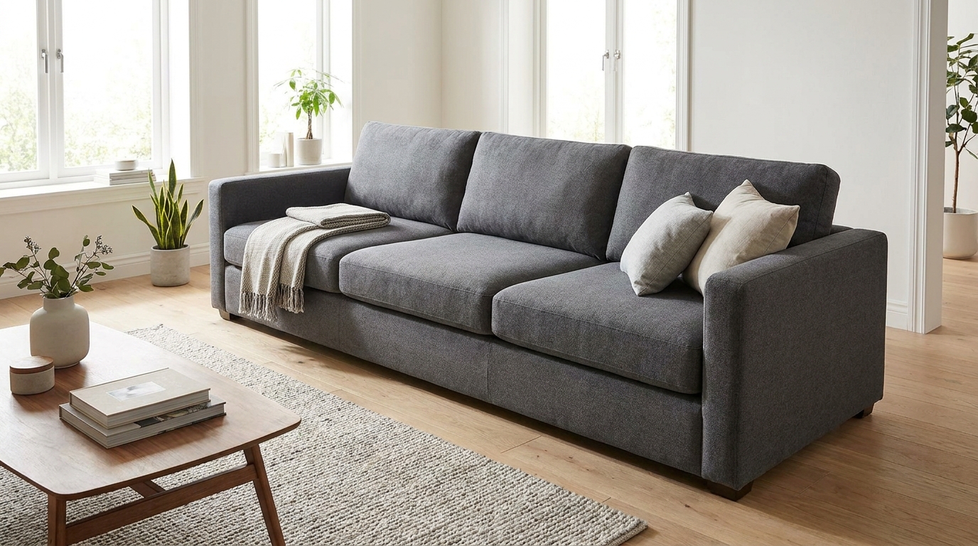 three seater sofa standard stylish