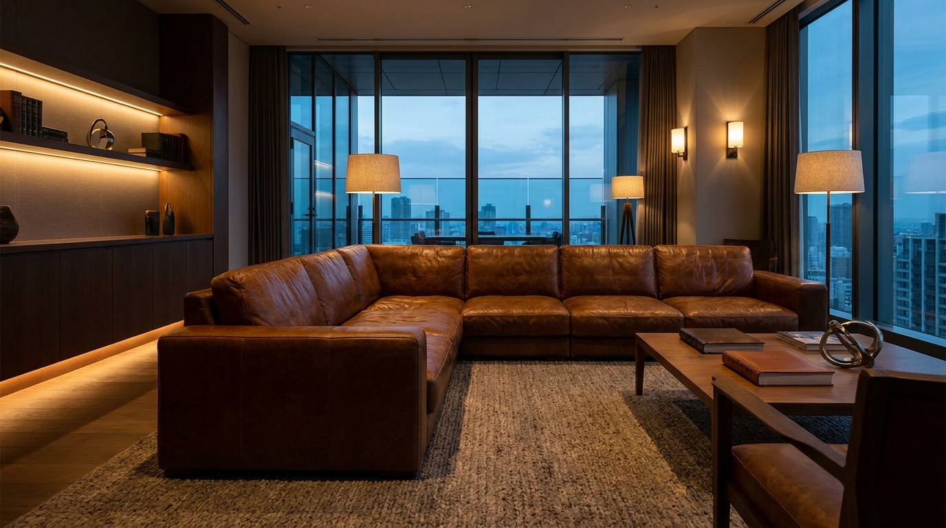 leather modular sofa leather luxurious