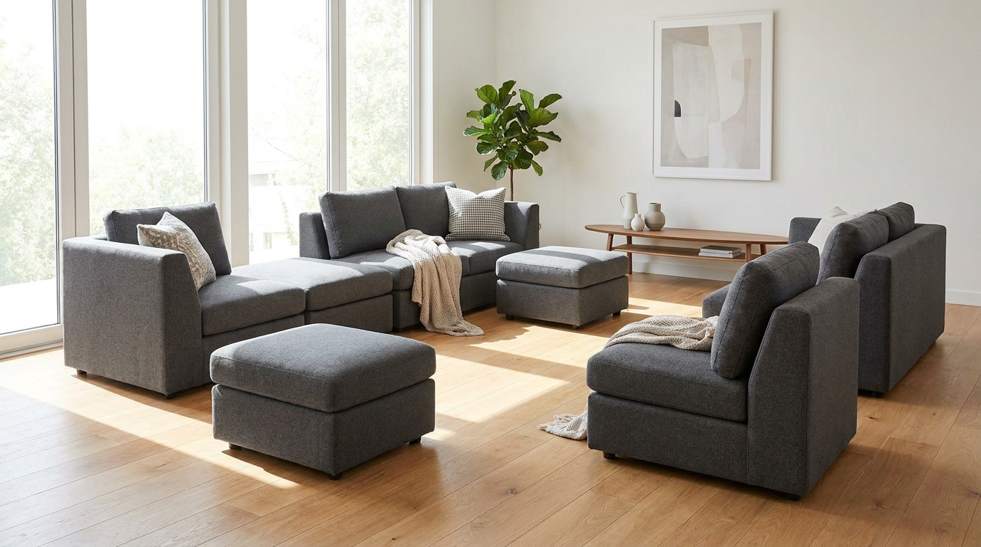 modular sofa modern flexible