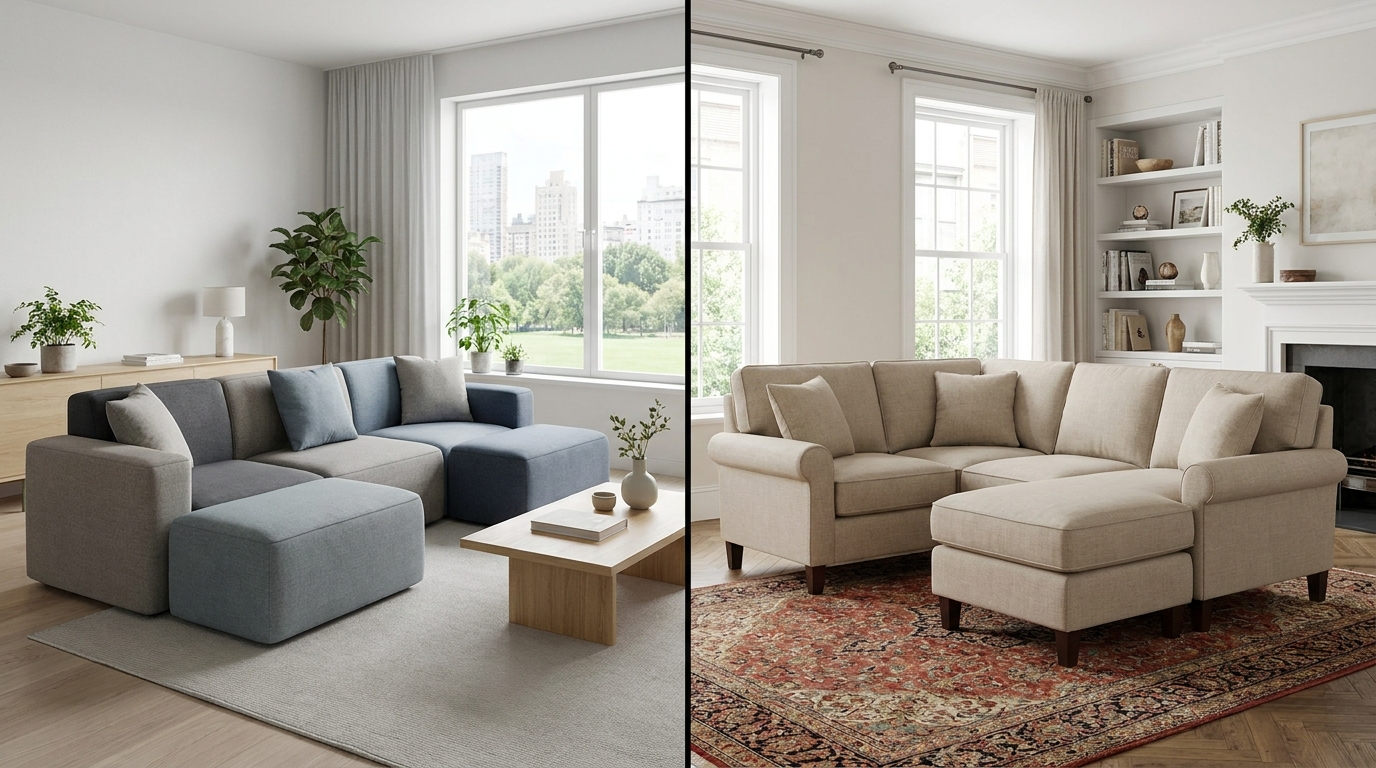 sofa flexible structured